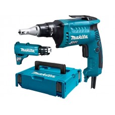 Шуруповерт MAKITA FS 4000 JX2 в кейсе + аксессуары (570 Вт, патрон внутр. шестигр. 1/4