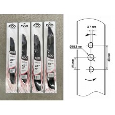Нож для газонокосилки 40 см ECO (в блистере; для LG-433, LG-435) Нож для газонокосилки 40 см ECO (в блистере; для LG-433, LG-435)
