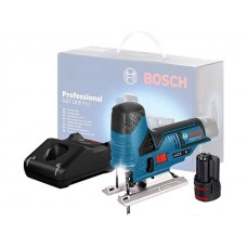 Аккум. лобзик BOSCH GST 12V-70 в кор. (12.0 В, 1 акк., 2.0 А/ч, Li-Ion, пропил до 70 мм)