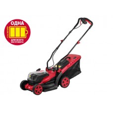 Газонокосилка аккумуляторная WORTEX CLM 3536 ALL1 (36 В (18+18), БЕЗ АККУМУЛЯТОРА, шир. 340 мм, выс. 30-80 мм, пластм. корпус, травосборник 35)