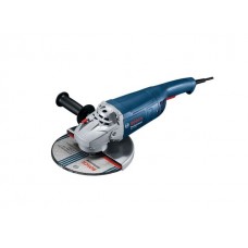 Двуручная углошлифмашина BOSCH GWS 2200 в кор. (2200 Вт, диск 230х22 мм, плавный пуск)