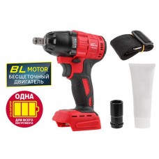 Аккум. ударный гайковерт WORTEX CWR 0318 в кор. ALL1 (18.0 В, БЕЗ АККУМУЛЯТОРА И ЗУ, посадочн. квадрат 1/2 