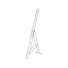Лестница алюм. 3-х секц. 356/949/376см 3х14 ступ., 21,5кг PRO STARTUL (ST9942-14) Лестница алюм. 3-х секц. 356/949/376см 3х14 ступ., 21,5кг PRO STARTUL (ST9942-14)