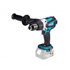 Аккум. ударная дрель-шуруповерт MAKITA DHP 458 Z + MAKPAC (18.0 В, БЕЗ АККУМУЛЯТОРА, 2 скор., 91 Нм, шурупы до 10 мм, сверление в металле до 13 мм)