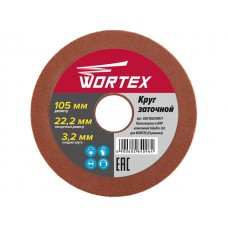 Круг заточной 105х22.2х3.2 мм WORTEX